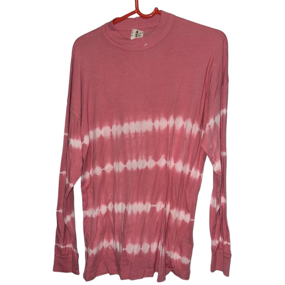 Victoria’s Secret Pink & White Tie Dye Top